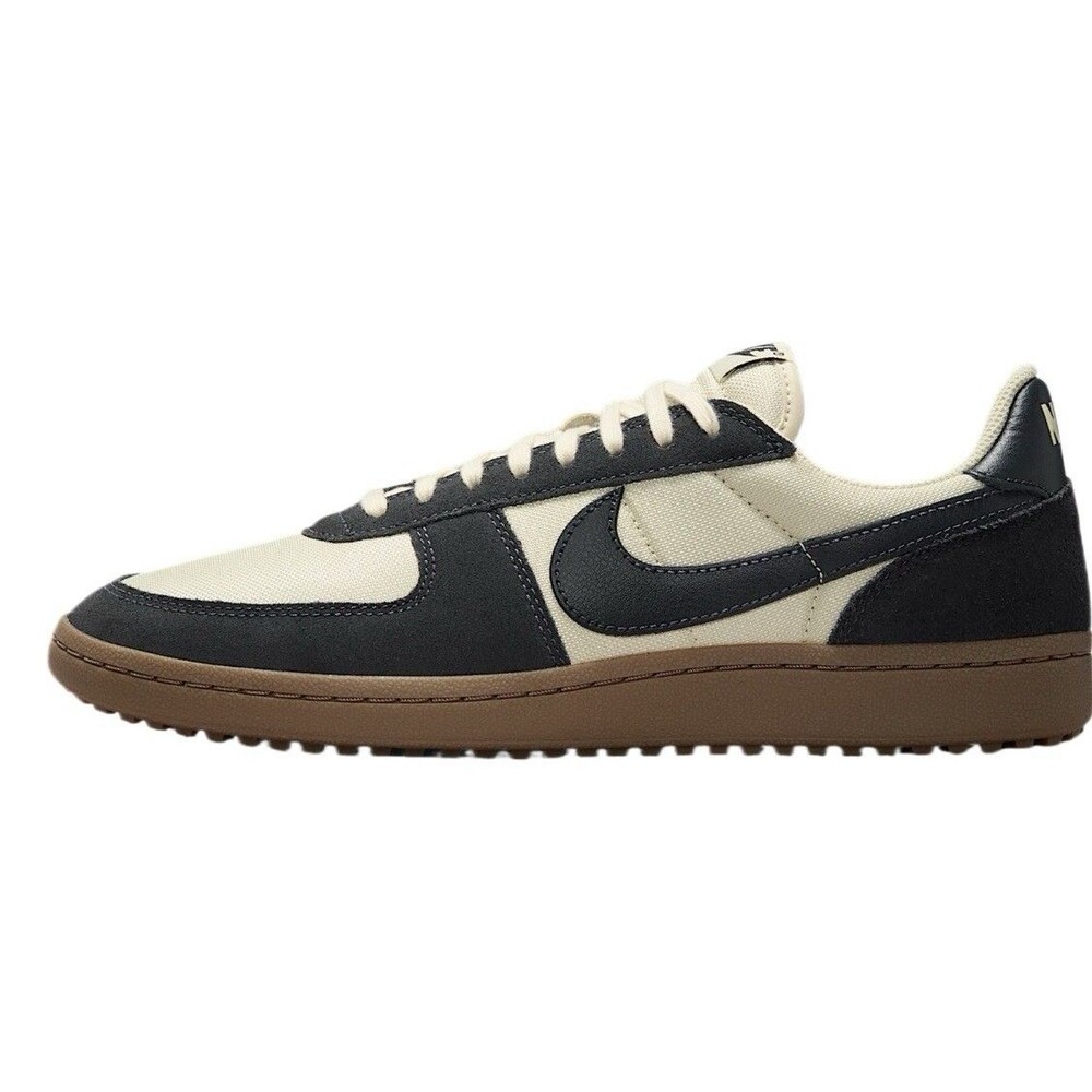 Nike Field General Black Beige Low Top Lace Up Athletic Sneaker